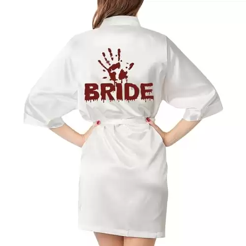 Bride's Bloody White Robes