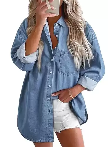 Denim Blouse