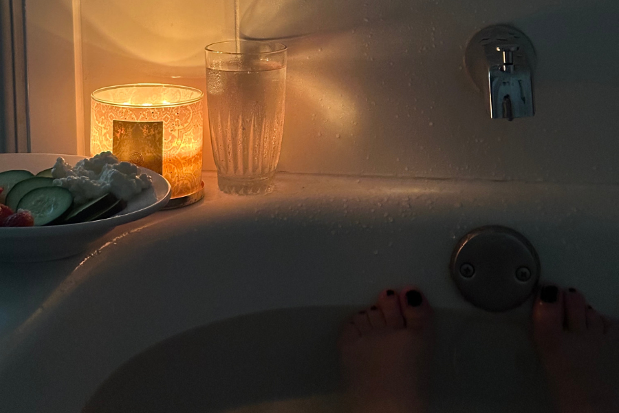 amazon essentials for a spa bath
